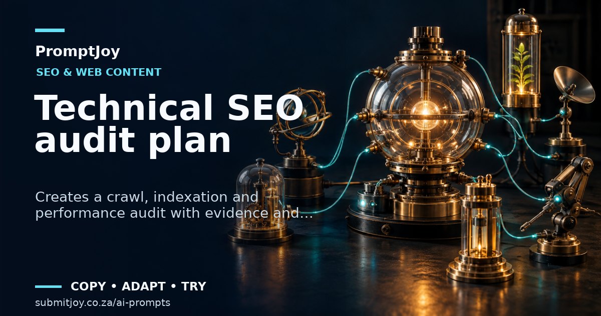 Illustration for Technical SEO audit plan