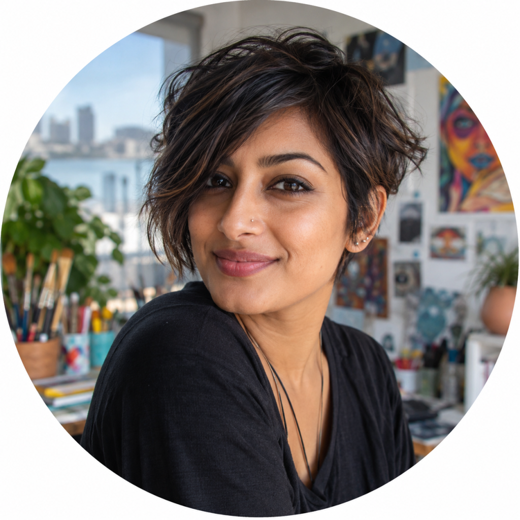 Priya Naidoo profile portrait